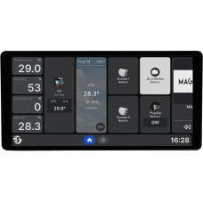 Shelly 6.95" Shelly Wall Display X2i WiFi/BLU control panel (silver)