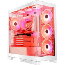 Modecom WHITE COMPUTER CASE SPACE ARGB