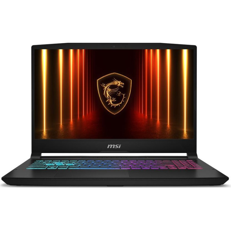 MSI Katana 15 HX B14WFK-020XPL Intel&reg; Core&trade; i7 i7-14650HX Laptop 39.6 cm (15.6") Quad HD 16 GB DDR5-SDRAM 512 GB SSD NVIDIA GeForce RTX 5060 Wi-Fi 6E (802.11ax) NoOS Black