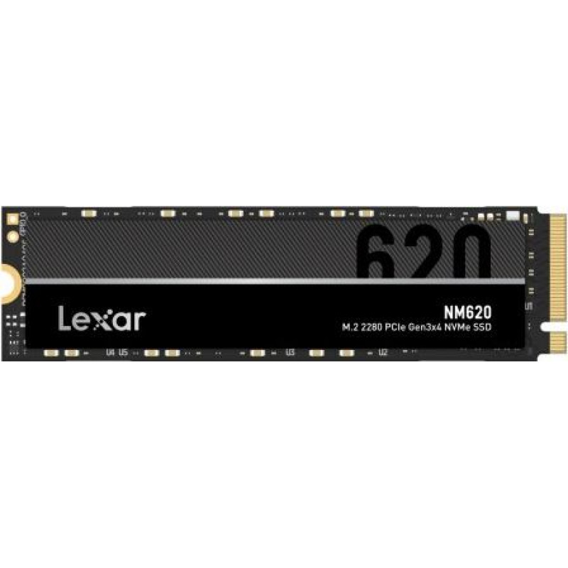 Lexar SSD drive NM620 512GB NVMe M.2 2280 3300/2400MB/s
