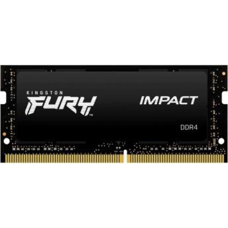 Kingston Memory DDR4 Fury Impact SODIMM 16GB(1*16GB)/3200 CL20