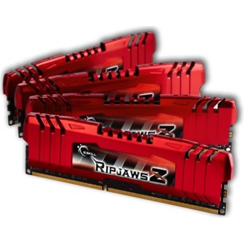 G.skill DDR3 32GB (4x8GB) RipjawsZ 1600MHz CL10 XMP