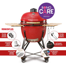Kamado Решетка для гриля, Bono Grande Limited, красная, 62 см.