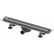 Tece Комплект для душевой кабины 2 в 1 с двухсторонней решеткой steel/plate, 800 мм, модель Linus 15103080.