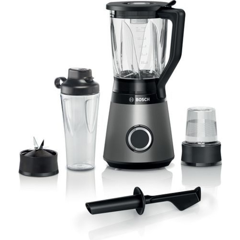 Bosch Serie 4 MMB6177S blender 1.5 L Tabletop blender 1200 W Black, Silver
