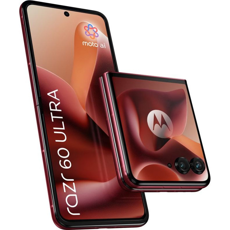 Motorola razr 60 ultra 17.7 cm (6.96") Dual SIM Android 15 5G USB Type-C 16 GB 512 GB 4700 mAh Bordeaux