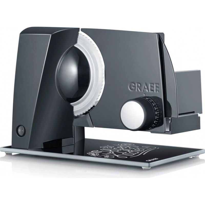 Graef Saw S12002, со стеклянной основой, черный