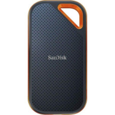 Sandisk Dysk zewnętrzny SSD SanDisk Extreme PRO Portable V2 2TB Czarno-pomarańczowy (SDSSDE81-2T00-G25)
