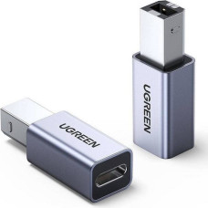 Ugreen USB Type-C to USB Type-B adapter (grey)