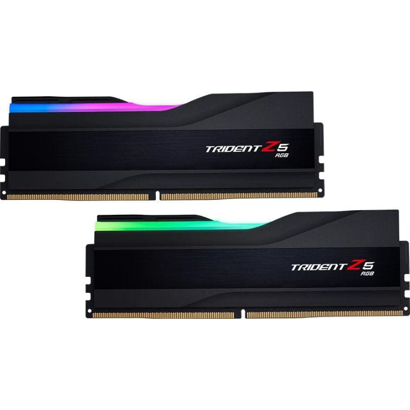 G.skill Pamięć G.Skill Trident Z5 RGB, DDR5, 64 GB, 6400MHz, CL32 (F5-6400J3239G32GX2-TZ5RK)