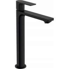 Hansgrohe Высокий смеситель для раковины Rebris E 72581670, матовый черный.