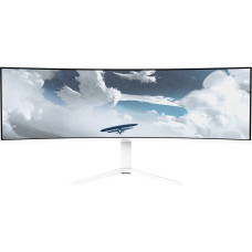 Arozzi Monitor Arozzi Arozzi Nova 49 Curved monitor komputerowy 124,5 cm (49'') 5120 x 1440 px Dual QHD LED Biały