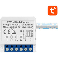 Avatto Smart Switch Module ZigBee Avatto ZWSM16-W4 TUYA