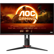 AOC G2 27G2ZN3/BK computer monitor 68.6 cm (27") 1920 x 1080 pixels Full HD LCD Black, Red