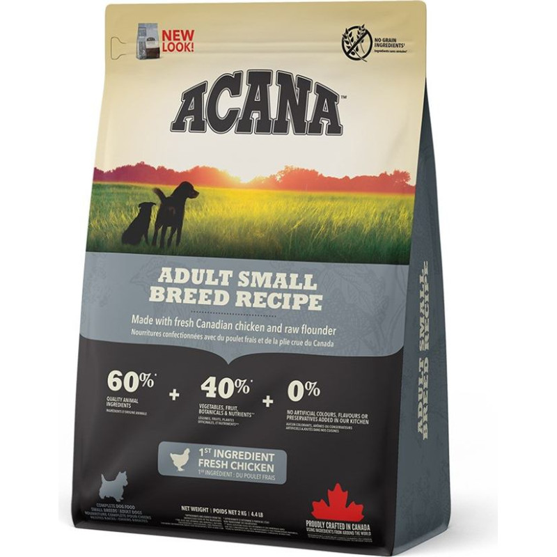 Acana HERITAGE Adult Small Breed 2 kg