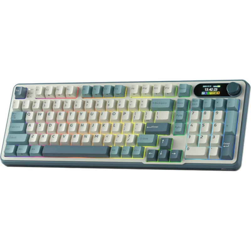 Royal Kludge RK S98 Light Cloud, Chartreuse Switch, US