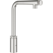 Grohe Virtuvinis mai&scaron;ytuvas su i&scaron;traukiamu du&scaron;eliu Grohe Minta Smartcontrol, 31613DC0, nerūd. plienas