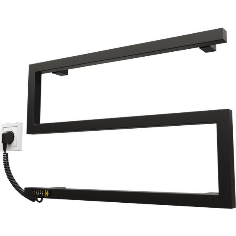 Kosser Elektrinis rank&scaron;luosčių džiovintuvas Kosser Zeta 350x550 EL, su laikmačiu, juodas (laidas kairėje)