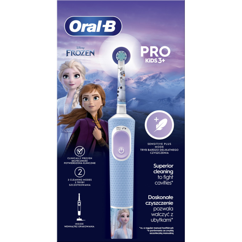 Oral-B Dantų &scaron;epetėlis Oral-B Vitality Pro Kids Frozen