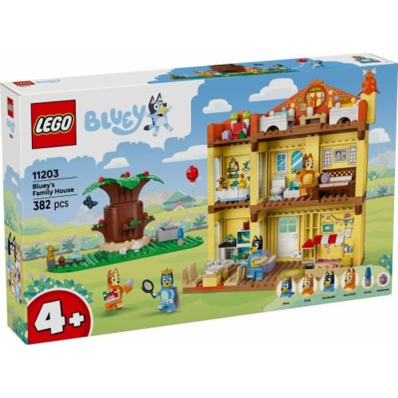Конструктор Lego Bluey 11203 Дом семьи Блюи