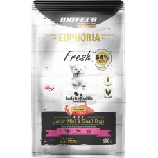 Biofeed EUPHORIA Fresh Junior Turkey with rabbit XS/S - dry dog food - 500g