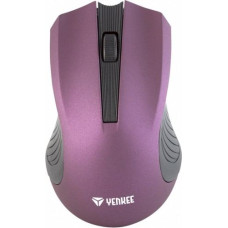 Yenkee 2.4GHz optical symmetrical wireless mouse, 3 buttons, Purple