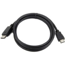 Gembird Cable DisplayPort to HDMI male black 5m