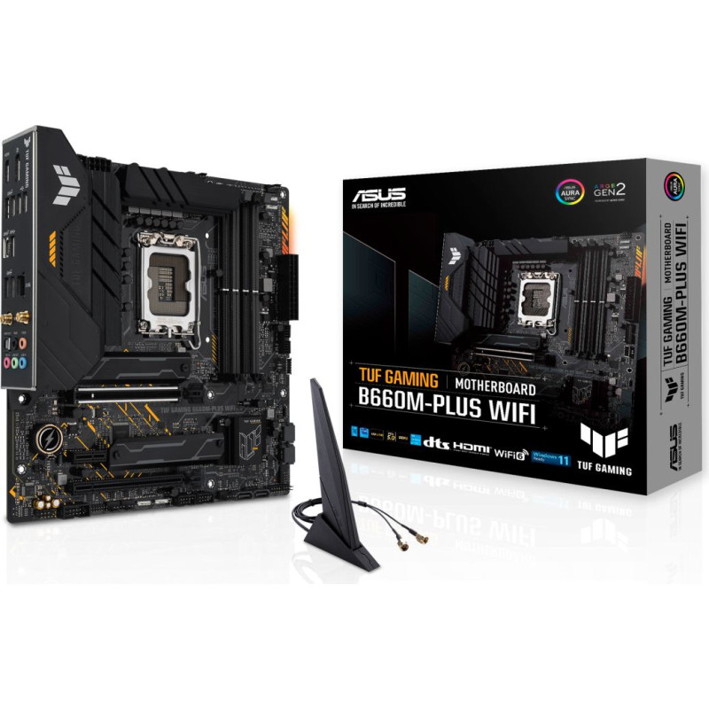 Asus TUF GAMING B660M-PLUS WIFI Intel B660 LGA 1700 Микро ATX