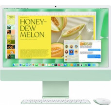 Apple iMac 24 inch: M4 10/10, 24GB, 512GB SSD - Green