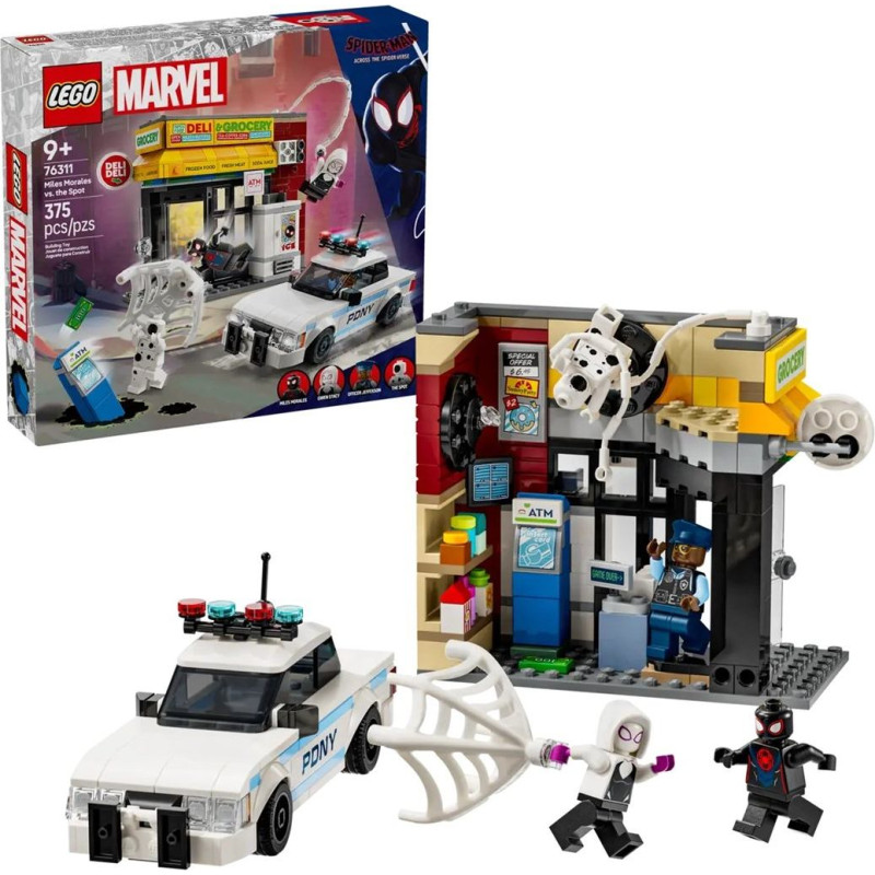 Lego MARVEL 76311 Майлз Моралес против Пятна