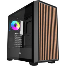 Darkflash DS900WD ATX computer case (black) + 4 fans