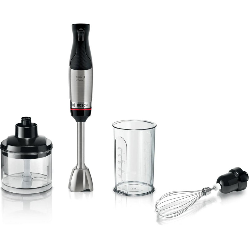 Bosch Serie 6 MSM6M621 blender 0.5 L Immersion blender 1000 W Black, Stainless steel