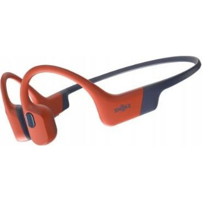 Shokz OpenSwim Pro Red wireless bone conduction headphones