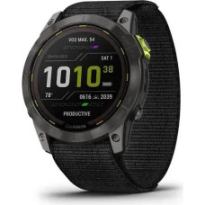 Garmin Enduro 2 3.56 cm (1.4") MIP 35 mm Digital 280 x 280 pixels Touchscreen Grey Wi-Fi GPS (satellite)