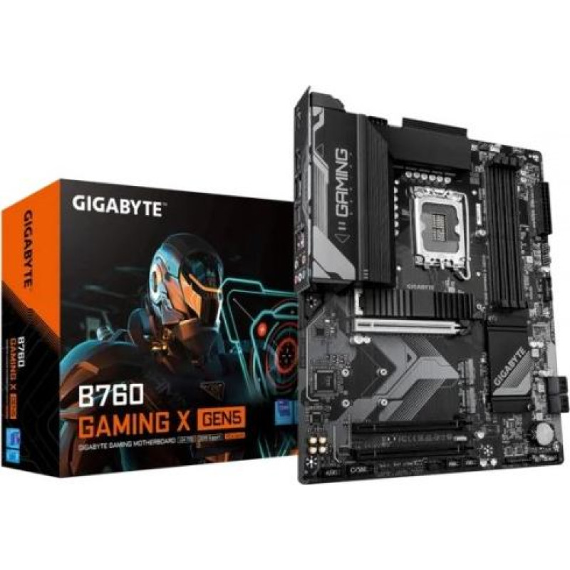 Gigabyte Motherboard B760 GAMING X GEN5 s170 0 4DDR5 DP/HDMI ATX
