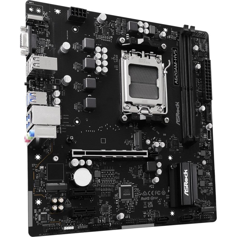 Asrock A620AM-HVS AMD A620A Socket AM5 micro ATX