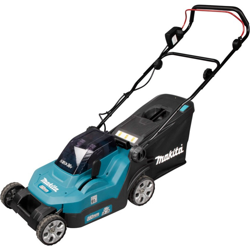 Makita Аккумуляторная газонокосилка DLM382Z (без аккумулятора и зарядного устройства)