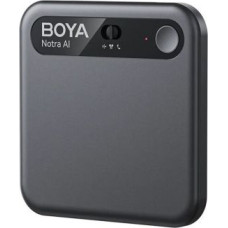 Boya Notra AI powered audio transcripter, summanizer and wireless note recorder, 64GB, black EU