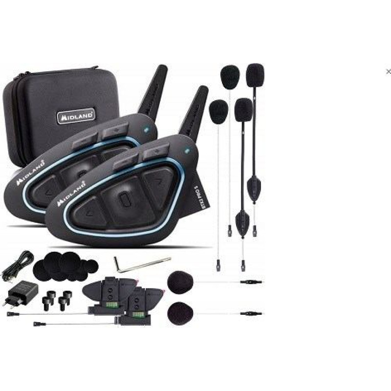 Midland Motorbike Intercom Midland BTX2 PRO S LR-TWIN