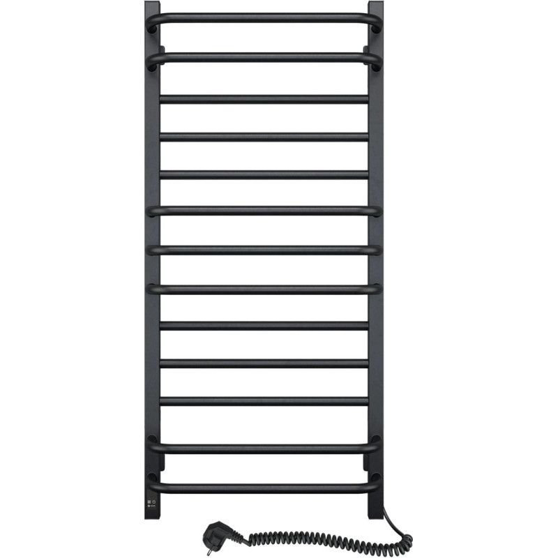 Navin El.towel сушилка сетки 480 * 1200 датчик с таймером правый черный 12- 208053- 481