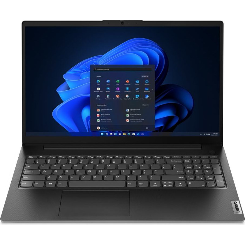 Lenovo V15 G4 AMN AMD Ryzen&trade; 5 7520U Laptop 39.6 cm (15.6") Full HD 16 GB LPDDR5-SDRAM 512 GB SSD Wi-Fi 6 (802.11ax) English Black