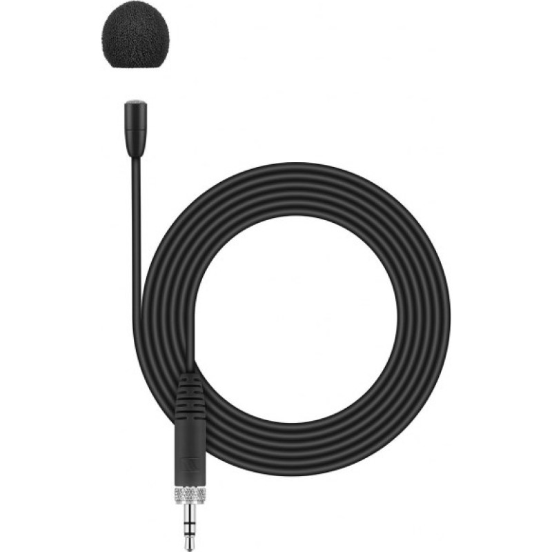 Shure Mikrofon Shure Sennheiser MKE ESSENTIAL BLACK EW - Mikrofon miniaturowy dook&oacute;lny  czarny  złącze jack 3 5