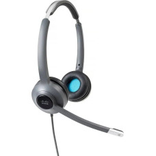 Cisco Słuchawki Cisco HEADSET 522 WIRED DUAL 3.5MM/USB HEADSET ADAPTER IN