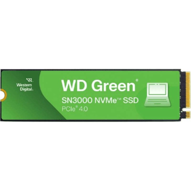 WD SanDisk SN3000 2 TB M.2 PCI Express 4.0 NVMe QLC 3D NAND