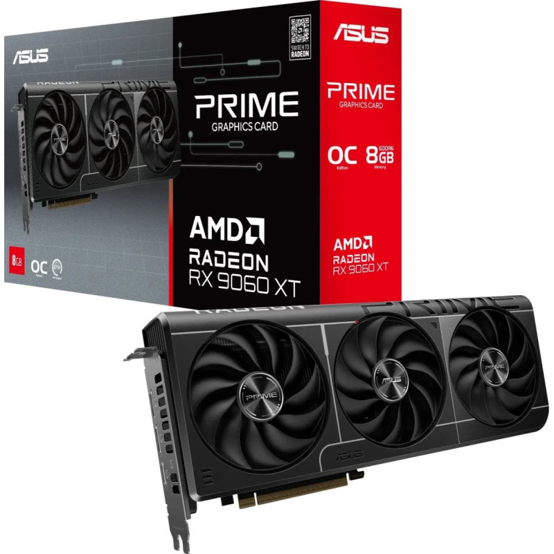 Asus Prime -RX9060XT-O8G AMD Radeon RX 9060 XT 8 GB GDDR6
