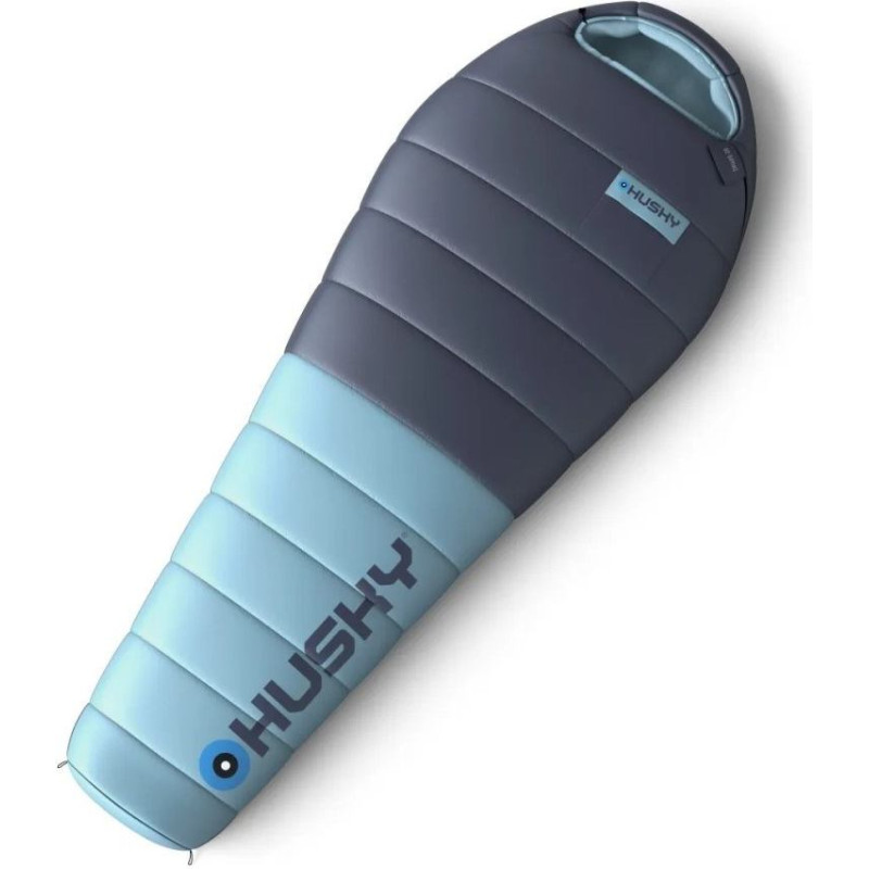 Husky Husky Śpiw&oacute;r puchowy DRAPE -20 &deg;C, 85 x 220 cm, 1,25 kg, niebieski