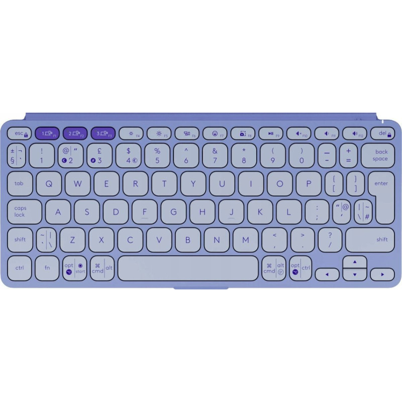 Logitech Keys To Go 2 Liliowy