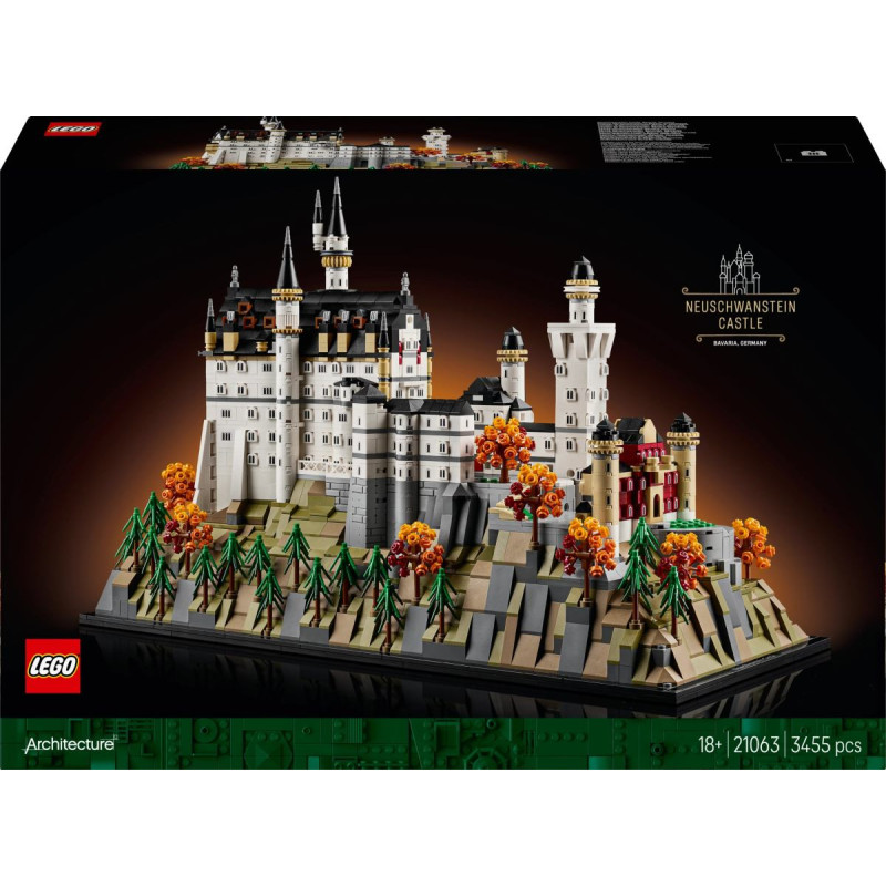 Lego Architecture 21063 Zamek Neuschwanstein