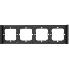 Sonoff Frame for switch M5 80 quadruple 4-fold SONOFF M5-4C-80-F (graphite/black)