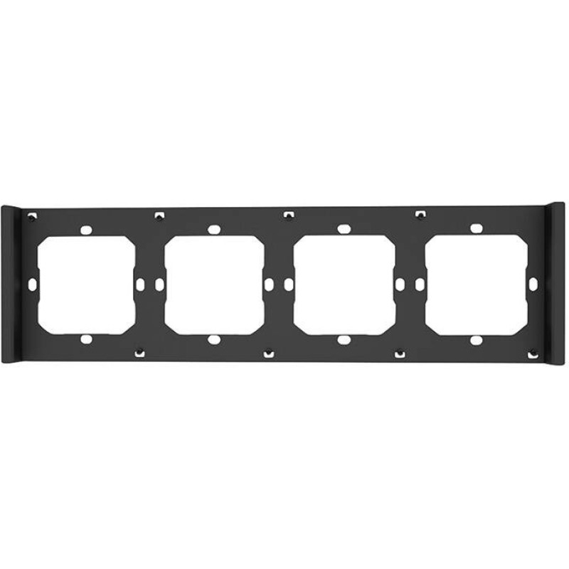 Sonoff Frame for switch M5 80 quadruple 4-fold SONOFF M5-4C-80-F (graphite/black)